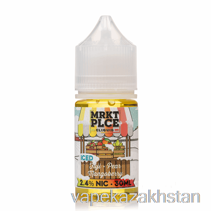 Vape Kazakhstan Ice Fuji Pear Mangoberry - MRKT Salts - 30mL 24mg